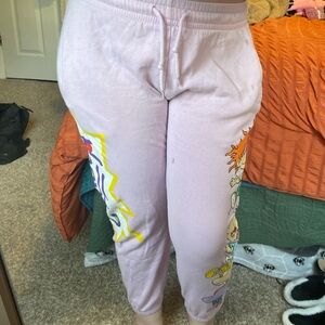 Medium pink nickelodeon rugrats sweats